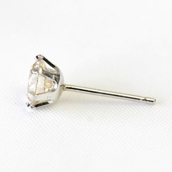 ピアス ダイヤモンド 一粒 レディース プラチナ900 Pt900 ダイヤピアス 