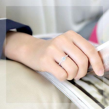 リング レディース 指輪 18金 18k K18 ゴールド ダイヤモンド ダイヤ