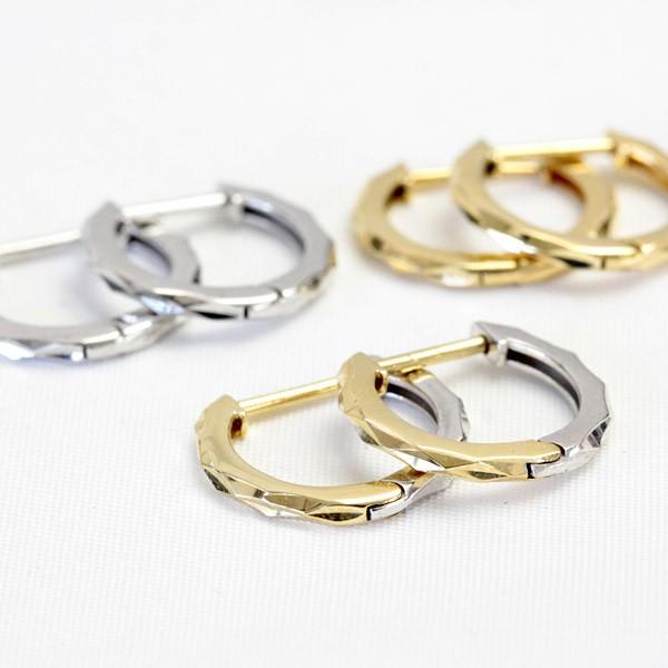 100 の保証 フープピアス ピアス 18k K18 18金 K14wg ゴールド レディース 可愛い 小さめ 1 5mm 14mm 超人気の Mtkbrasil Com Br