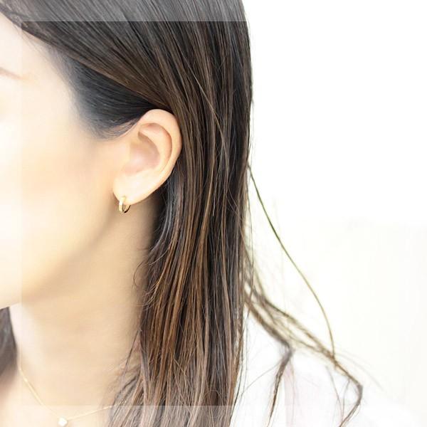 無料長期保証 フープピアス ピアス 18k K18 18金 K14wg ゴールド レディース 2 2mm 10 5mm ミラーカット 小 小さめ 輪っか 石なし 地金 開店祝い Futbolcarrasco Com