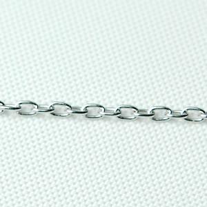 チェーン K18 あずきスライド式 フリーチェーン （アズキスライド式フリーチェーン） 45cm_3