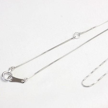 AK　k18ネックレス　ベネチアンチェーン　0.5㎜幅 チェーン K18 ベネチアン 0.5mm幅サイズ 40cm PG・YG : ジュエリー