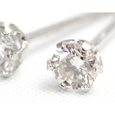 ダイヤモンド ピアス 一粒 プラチナ Pt900 レディース 計0.2ct ダイヤモンド ピアス 一粒 プラチナ Pt900 レディース 計0.2ct