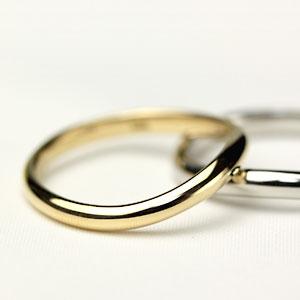 ファッション通販 地金リング レディース 指輪 18金 18k K18 ゴールド