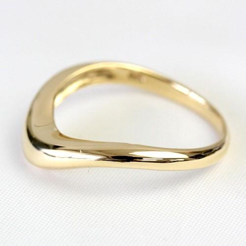 地金 リング k18 プラチナ ファッションリング 日本製 V字デザイン 文字入れ不可 |  | 04