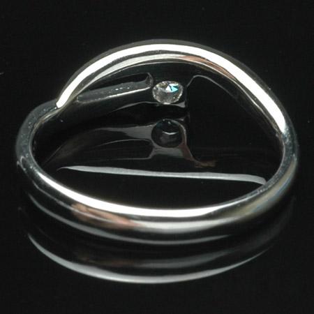リング レディース 指輪 ダイヤモンド ダイヤ プラチナ pt900 K18 18金 0.08ct カラットの画像