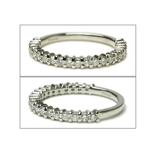 ダイヤモンドリング エタニティリング ダイヤモンド 0.41ct レディース 