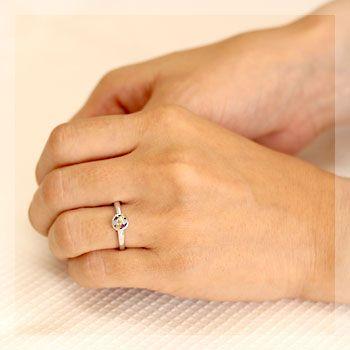 リング レディース 指輪 18金 18k K18 ゴールド ダイヤモンド アミュレット マルチカラー 0.14ct カラットの画像