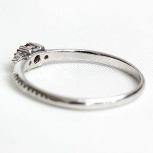 リング レディース 指輪 ルビー ダイヤモンド 18金 18k K18 ゴールド ダイヤ |  | 02