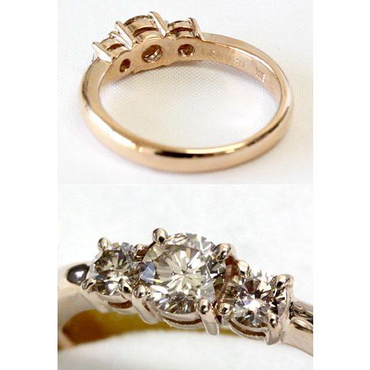 ダイヤモンド リング レディース 指輪 ダイヤ 18金 18k K18 ゴールド 