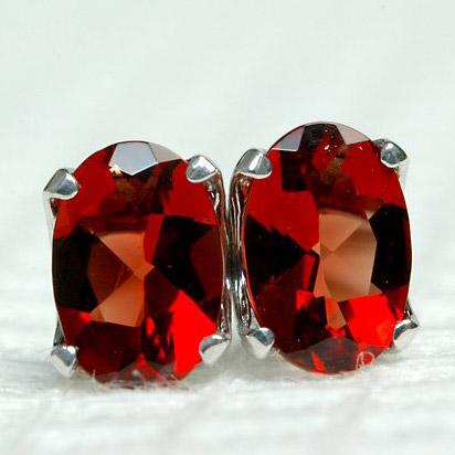 ピアス 18k K18 18金 ゴールド レディース アンデシン 4.0mm×6.0mm  