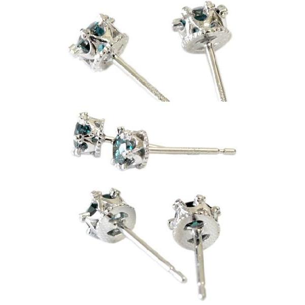 ピアス ダイヤモンド レディース 18金 18k K18 ゴールド ダイヤピアス 