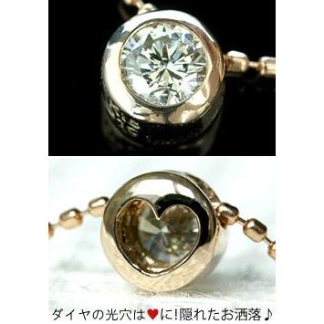 ネックレス レディース ダイヤモンド 0.15ct K18 18金 ダイヤネックレス シンプル ペンダント 送料無料 鑑別書付き |  | 02