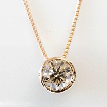 ネックレス トップのみ　ブラウンダイヤ合計1.5カラット　約3cm ネックレス トップのみブラウンダイヤ合計1.5カラット約3cm