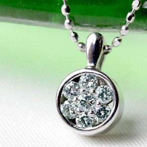 ペンダントトップ レディース 18金 18k K18 ゴールド ダイヤモンド アイスブルーダイヤ 0.14ct カラット