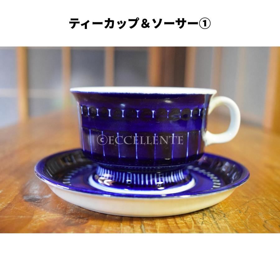 【北欧ヴィンテージ】【アラビア】【ウラ・プロコペ】ヴァレンシア　ティーカップ＆ソーサー(1) - (2)_1