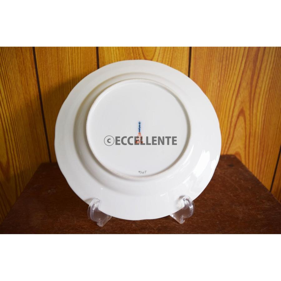 1861年製？　KPM　ベルリン王立磁器製陶所　金彩　ハンドペイント　耳付き平皿 KPM ベルリン王立磁器製陶所 金彩カップ＆ソーサー