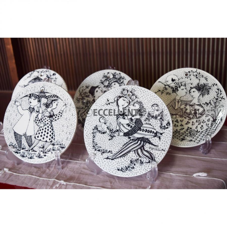 ビョルンウィンブラッドヴィンテージ タイルアート壁飾り