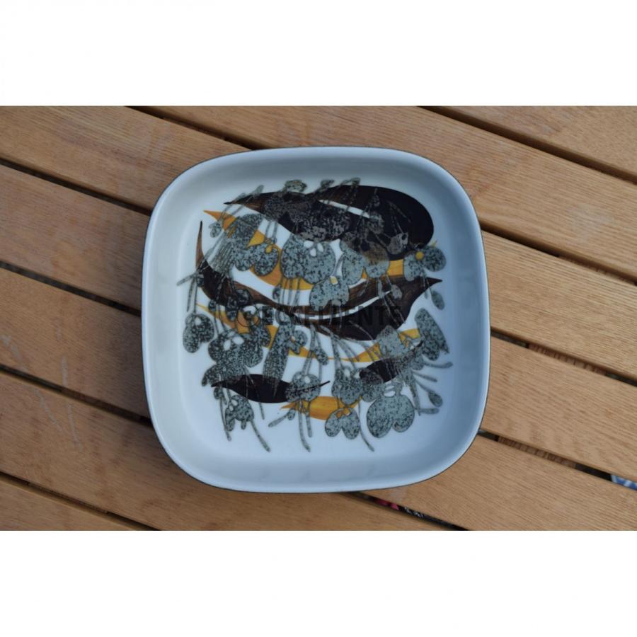 北欧ビンテージロイヤルコペンハーゲンバッカスクエアトレイ皿Mサイズ