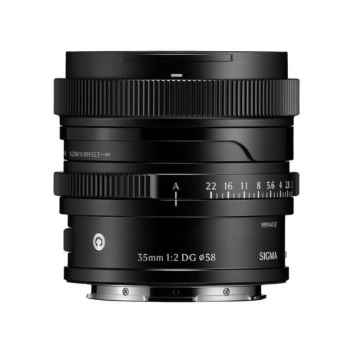 シグマ(SIGMA) 35mm F2 DG ブラック Contemporary ライカLマウント 単
