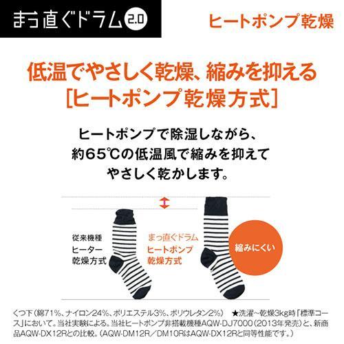 [配送/設置エリア 東京23区 限定]アクア AQUA AQW-DM10R-L-W ホワイト ドラム式洗濯乾燥機 左開き 洗濯10kg/乾燥5kg[標準設置料込][代引不可] |  | 12