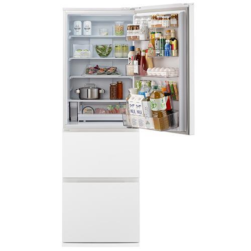 [配送/設置エリア 東京23区 限定]パナソニック NR-C33ES2-W マットホワイト 3ドア 奥行うす型冷蔵庫 右開き 326L 幅600mm[標準設置料込][代引不可] |  | 08