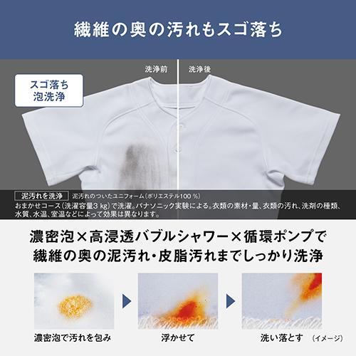【長期5年保証付】[配送/設置エリア 東京23区 限定]パナソニック NA-LX125EL-W マットホワイト ななめドラム洗濯乾燥機 左開き 洗濯[標準設置料込][代引不可] |  | 04