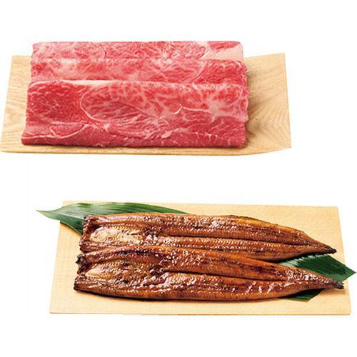 その他 神戸ビーフ(モモすき焼き肉)＆鹿児島県産うなぎ蒲焼 | 