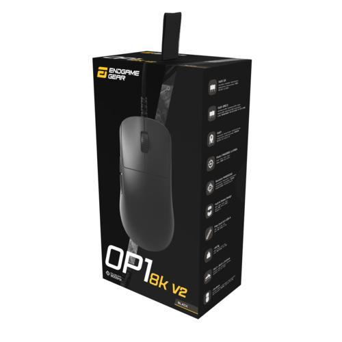 エンドゲームギア 有線ゲーミングマウス EGG-OP1-8K-BLK ブラック Endgame Gear(エンドゲームギア) EGG-OP1-8K-V2-BLK OP1 8K v2