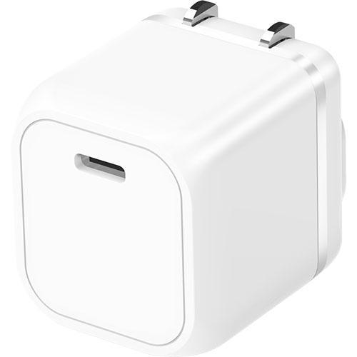 フリーダム FUSB-ACG201CWH クラシックホワイト USB Power Delivery対応GaN 窒化ガリウム 20W AC充電器 ...