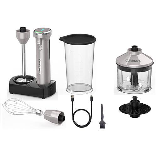 クイジナート　コードレス　充電式　ハンドブレンダー　RHB-1070J クイジナート RHB-1070J シルバー コードレス充電式ハンドブレンダー