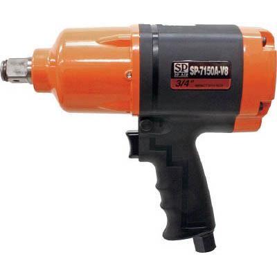 エス．ピー．エアー SP-7150A-V8 軽量インパクトレンチ19mm角 : EC 