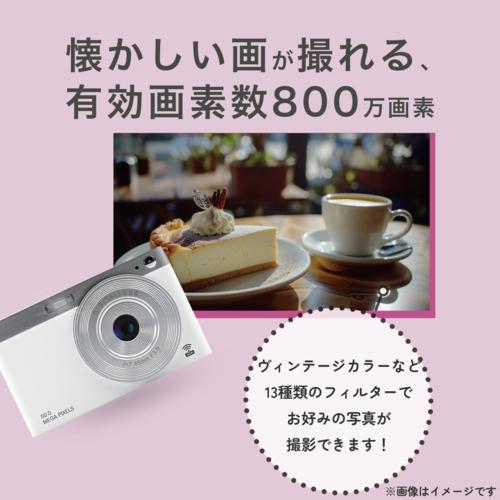 KEIYO ケイヨー AN-DC003WH スノーホワイト スマホと繋がる!WiFiレトロ