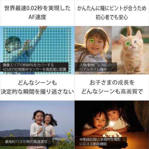 ソニー(SONY) α6400 ILCE-6400XB ブラック ダブルズームレンズキット 