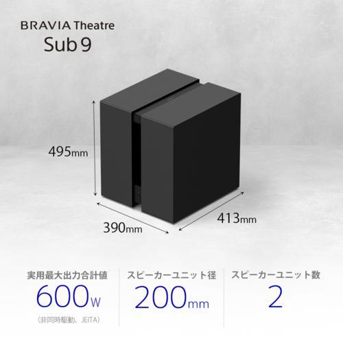 ソニー(SONY) SA-SW9 BRAVIA Theatre Sub 9 サブウーファー 大口径