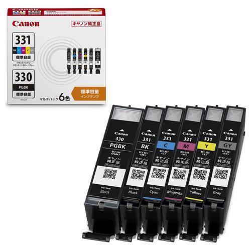 Canon BCI-331/BCI-330 6色マルチパック Amazon.co.jp: キヤノン Canon 純正 インクカートリッジ BCI-331