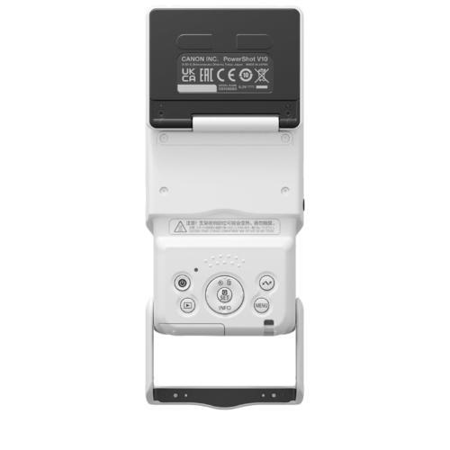 長期5年保証付】CANON キヤノン PowerShot V10 WH ホワイト ポケット