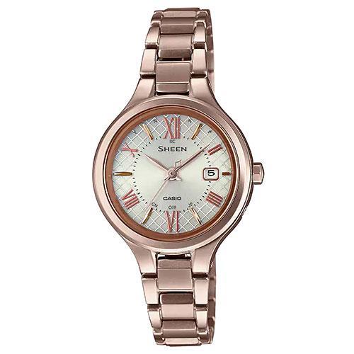 CASIO(カシオ) SHW-7000TCG-4AJF(ピーチゴールド) SHEEN(シーン) ソーラー レディース(13237円)