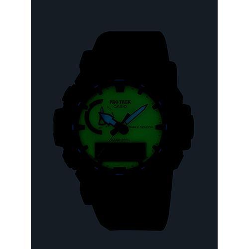 CASIO(カシオ) PRW-61LD-5JF PRO TREK Climber Line トリプルセンサー ソーラー 腕時計(メンズ) PRW