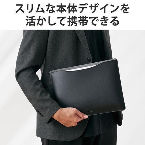 エレコム(ELECOM) BM-IBSVM2213BK(ブラック) MacBook(Pro13/Air13/13.6)用 スリーブ型インナーケース｜eccurrent｜03