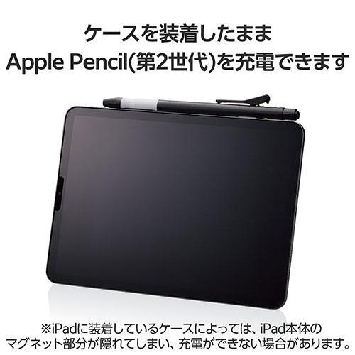 Apple Pencil 第2世代　ELECOMカバー付き エレコム(ELECOM) TB-APE2KCBK ブラック Apple Pencil 第2世代 ケース