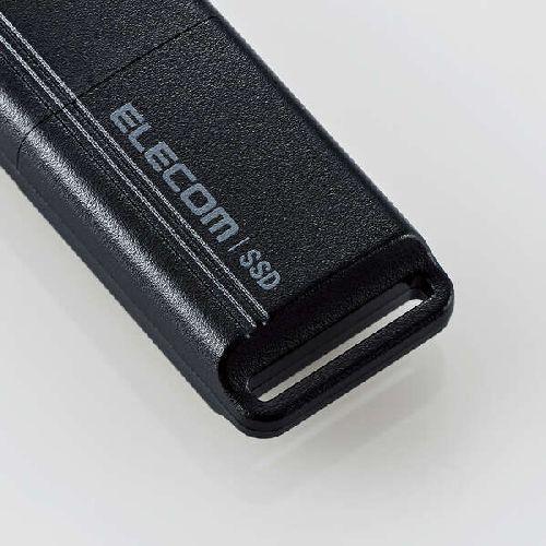 エレコム(ELECOM) ESD-EXS1000GBK ブラック 外付けポータブルSSD 1TB