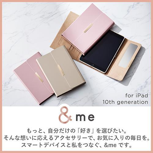 エレコム(ELECOM) TB-A23RWVJM2-GB(グレージュ) iPad 10.9インチ ケース ソフトレザー カバー 手帳型 カードポケット｜eccurrent｜02