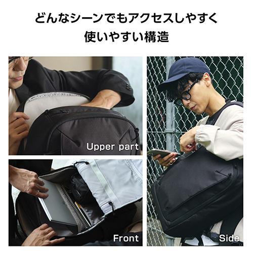 エレコム(ELECOM) BMMNLBP01BK ブラック MNL CITY PACK バックパック 