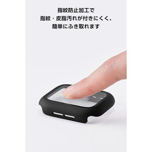 エレコム(ELECOM) AW-25DFCGOBK ブラック アップルウォッチ カバー SE 第3世代/第2世代 (44mm) フルカバー Gorilla R 10H 耐衝撃PCフレーム |  | 04