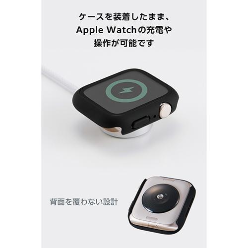エレコム(ELECOM) AW-25DFCGOBK ブラック アップルウォッチ カバー SE 第3世代/第2世代 (44mm) フルカバー Gorilla R 10H 耐衝撃PCフレーム |  | 05