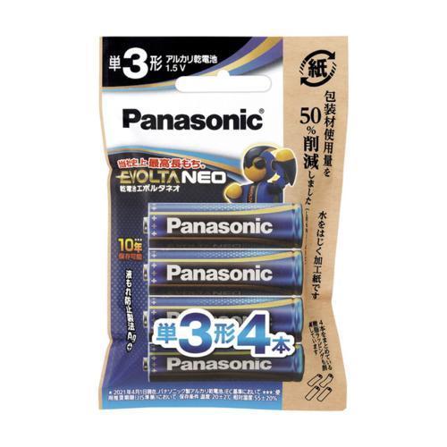 パナソニック(Panasonic) LR6NJ/4H 乾電池エボルタNEO単3形4本パック｜eccurrent