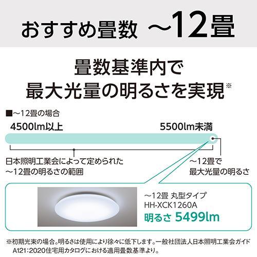 Panasonic（パナソニック） HH-XCK1260A LEDシーリングライト 調光