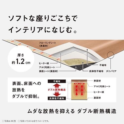 パナソニック(Panasonic) DC-2V5-MC(木目/ライトベージュ色) かんたん