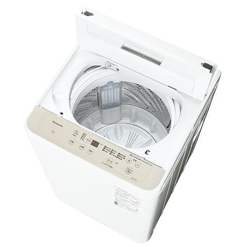 パナソニック(Panasonic) NA-F7B3-C ライトベージュ 全自動洗濯機 上